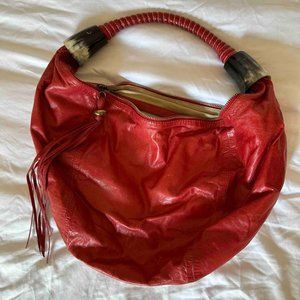 Red Elisa Atheniense Shoulder bag